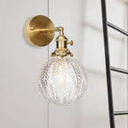 Geometrisch/Aarde/Pentagram Wandlamp Moderne Prismatic Glas 1 Lamp Messing Wandmontage Verlichtingsarmatuur