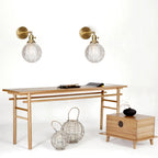 Geometrisch/Aarde/Pentagram Wandlamp Moderne Prismatic Glas 1 Lamp Messing Wandmontage Verlichtingsarmatuur