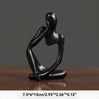 Abstract Thinker Beeldhouwwerk Huishouddecor