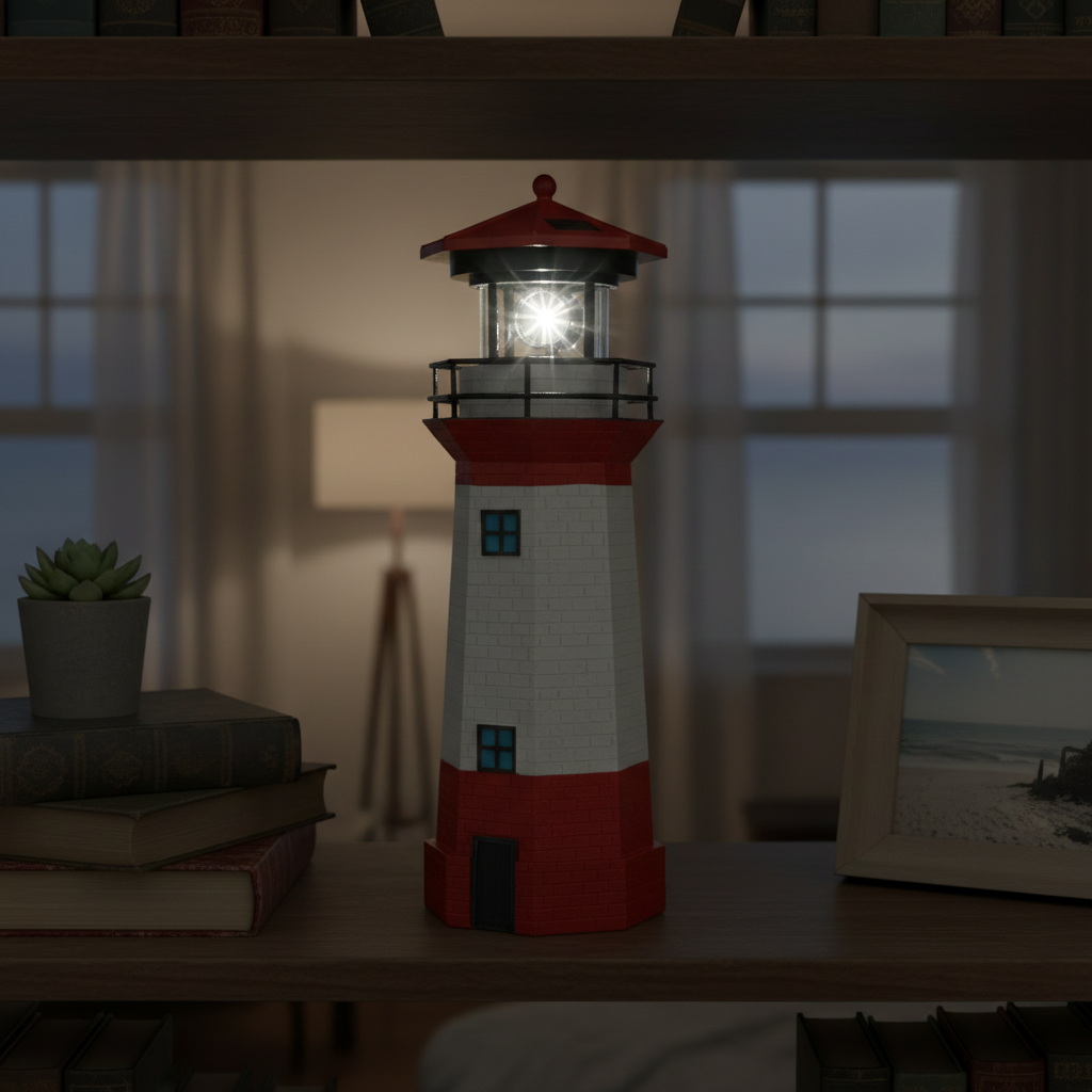 LED Vuurtoren Zonne-Outdoor Landschapslamp