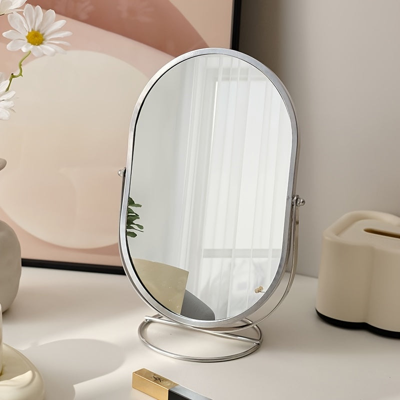 LumaSpin - Draagbare Rotating Make-up Spiegel
