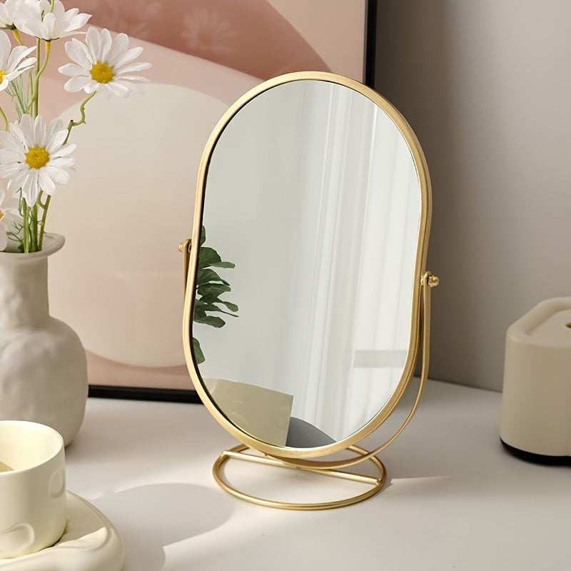 LumaSpin - Draagbare Rotating Make-up Spiegel