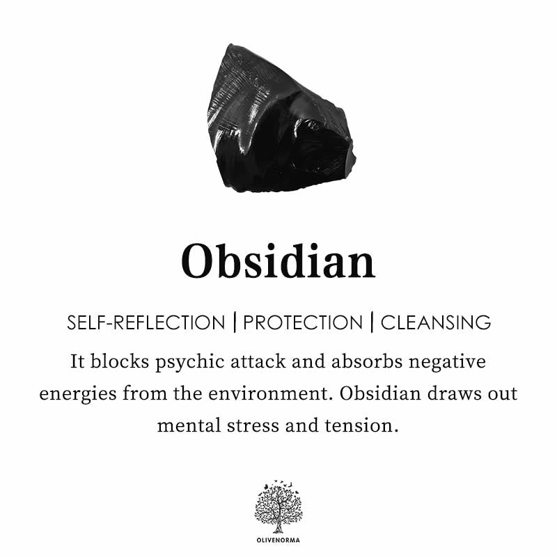 Obsidiaanse Kristallen Bal Decoratie