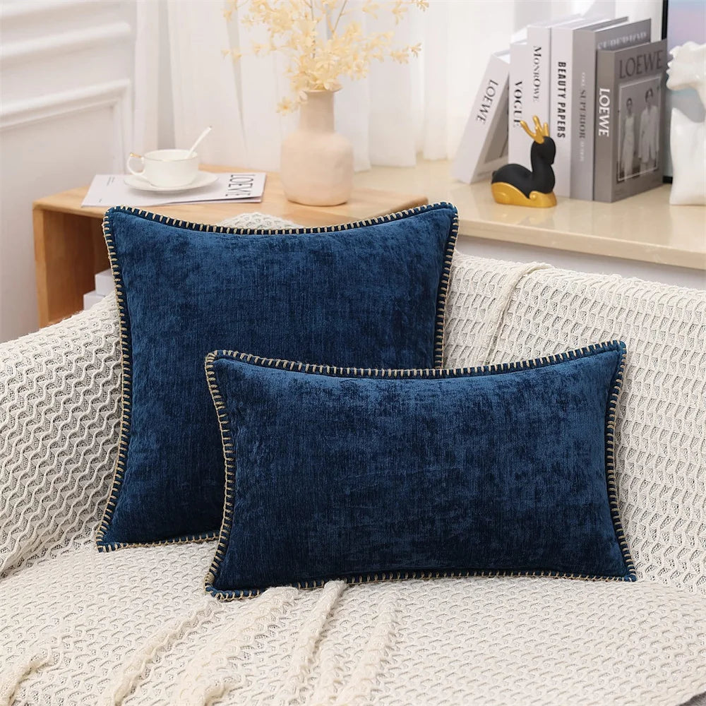 Zachte Chenille Velvet Kussensloop