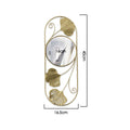 Troscana | Elegante Metalen Ginkgo Blad Wand Spiegel
