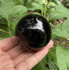 Obsidiaanse Kristallen Bal Decoratie