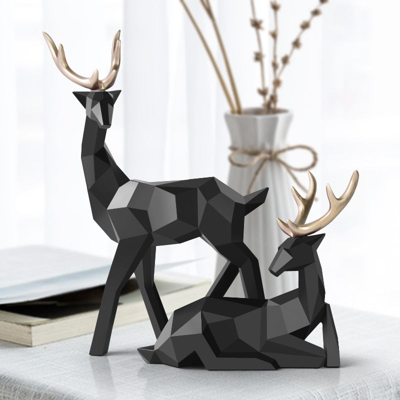 Abstract Hert Figuren Set