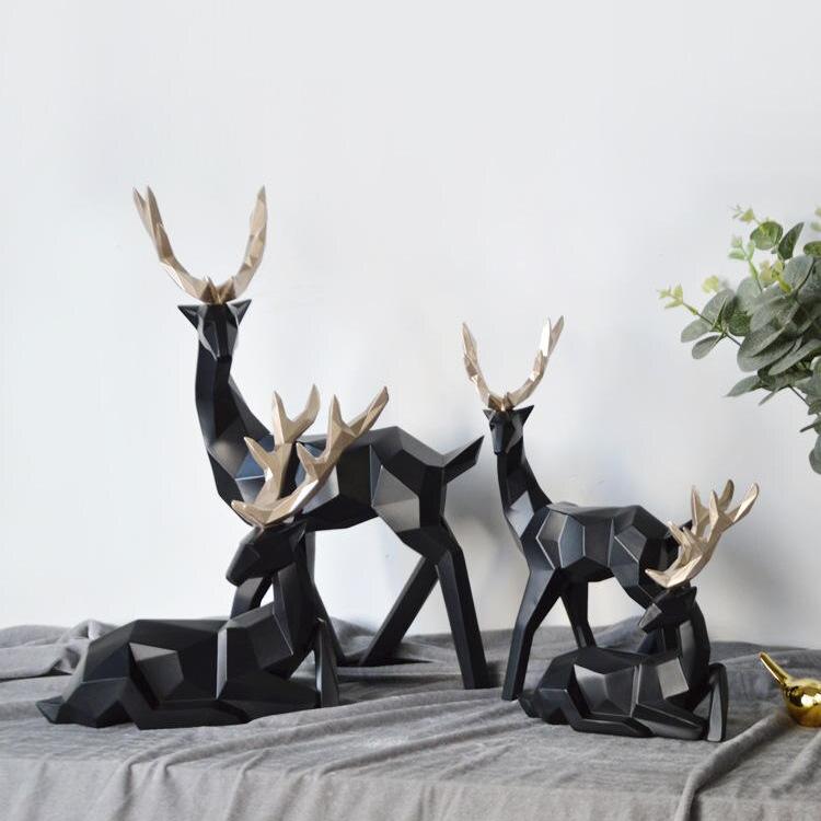 Abstract Hert Figuren Set