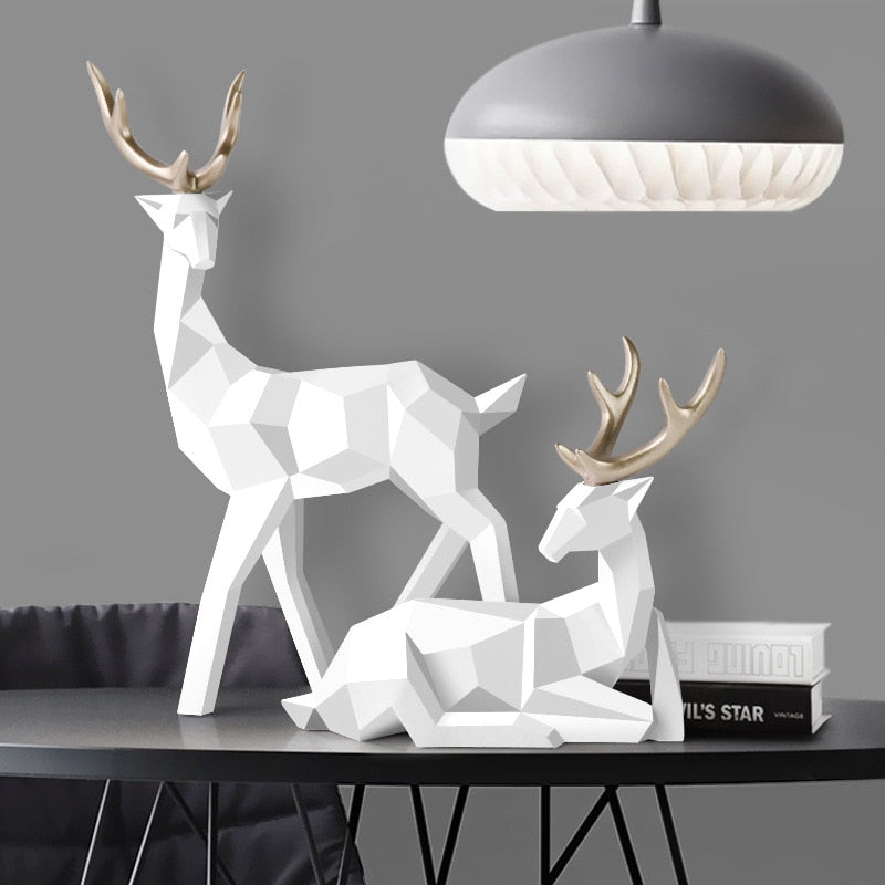 Abstract Hert Figuren Set