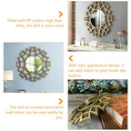 Luxe Ongelijkmatige Spiegel Wanddecoratie voor Moderne Decoratie