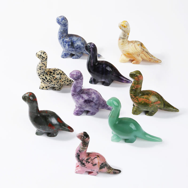 2.5 Inch Kristallen Dinosaurussen Thuisdecoratie Edelsteen Decor