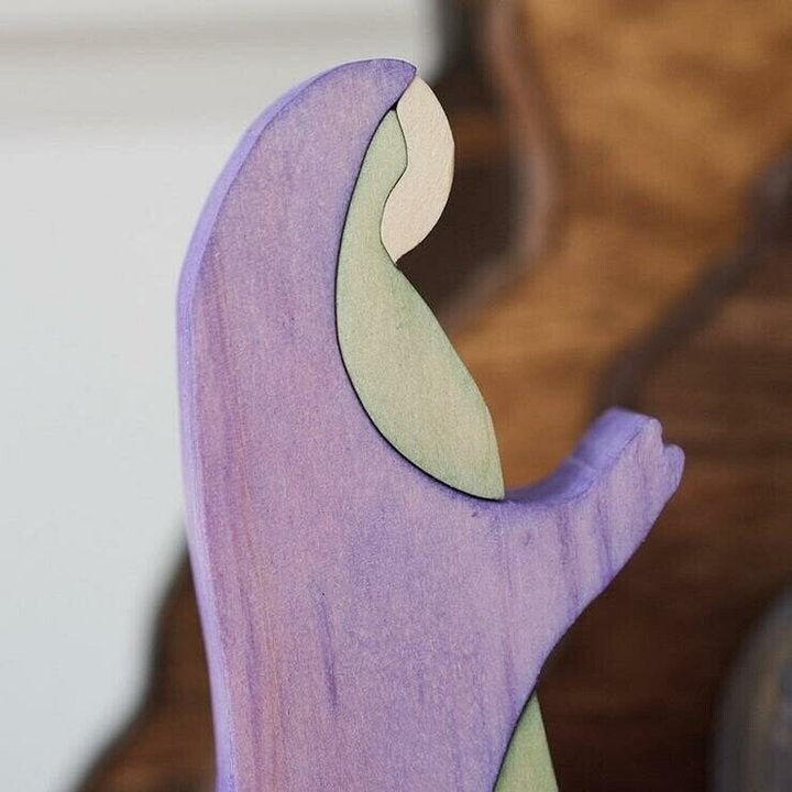 Paasdecoratie van Hout