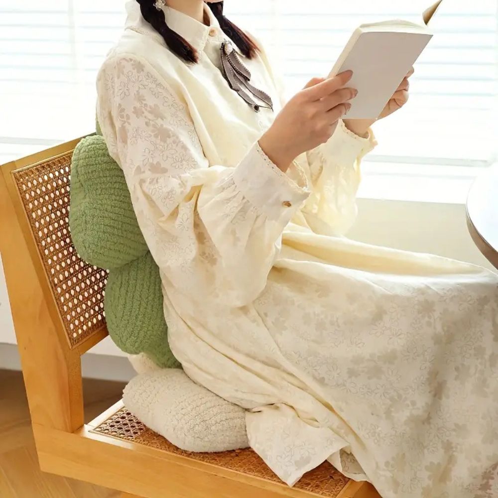 Flourish Flower-Shaped Cushion