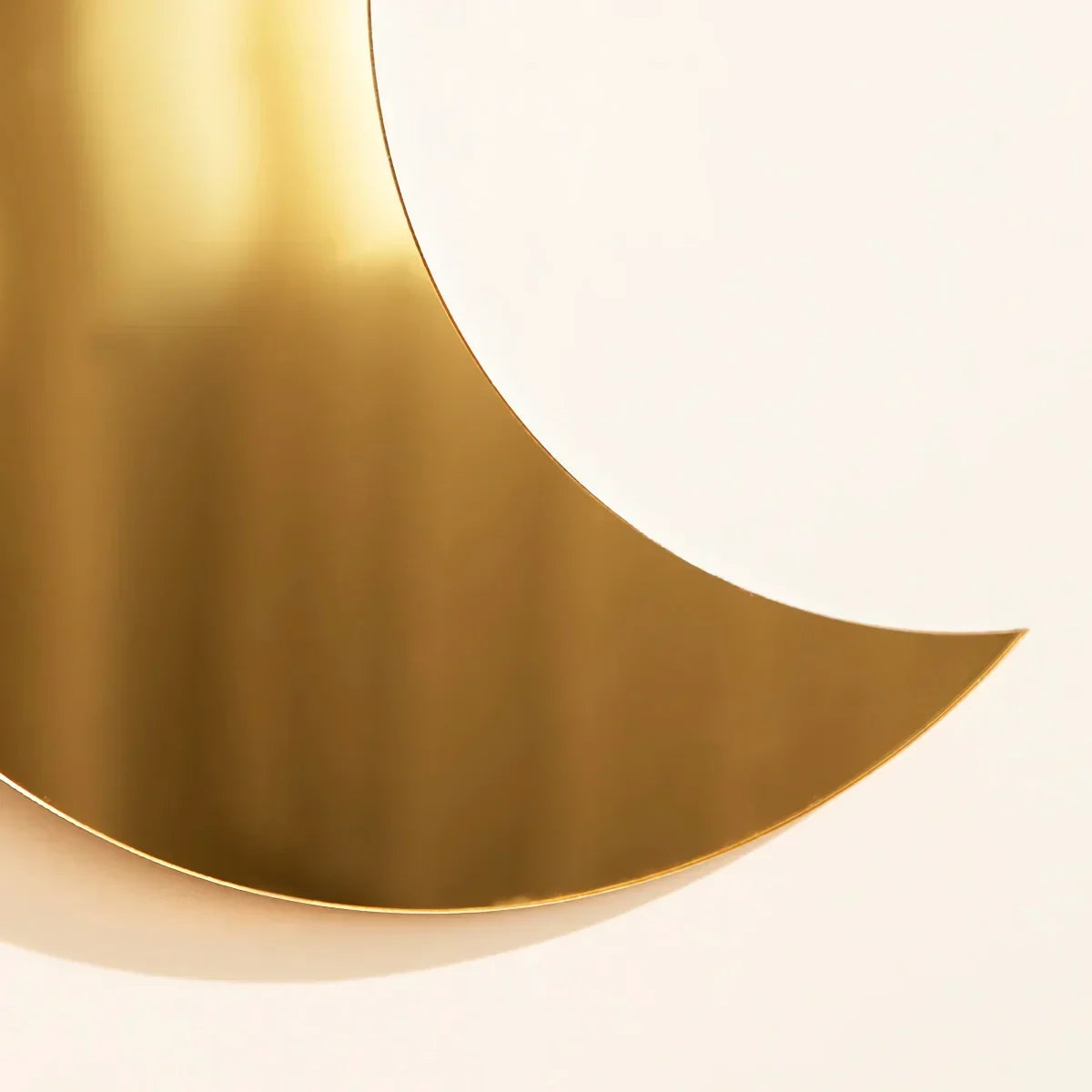 Troscana | Gouden Maan Spiegel Acryl Hangdecoratieve Wandspiegel