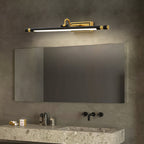 Luxe Zwart-Gouden Spiegel Lamp – LumoGold | Troscana