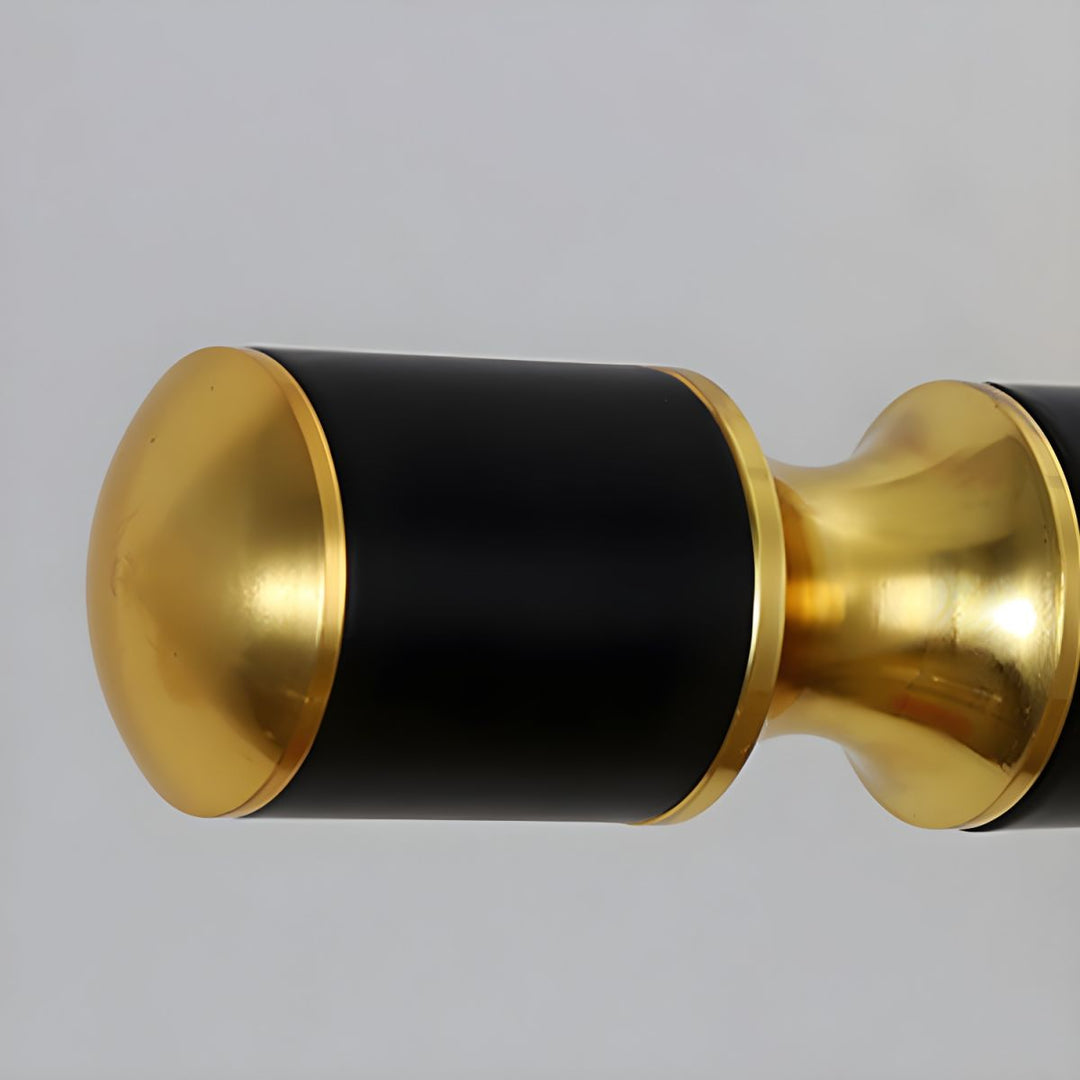 Luxe Zwart-Gouden Spiegel Lamp – LumoGold | Troscana