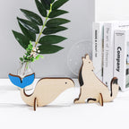 Charmante Houten Dieren LED Bedlampen