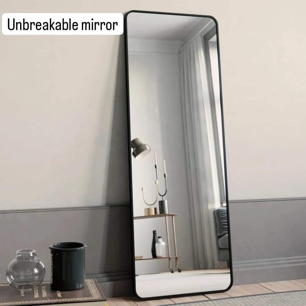 Onbreekbare Volledige Lichaams Spiegel met Metallic Frame