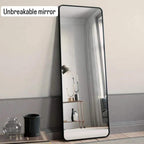 Onbreekbare Volledige Lichaams Spiegel met Metallic Frame