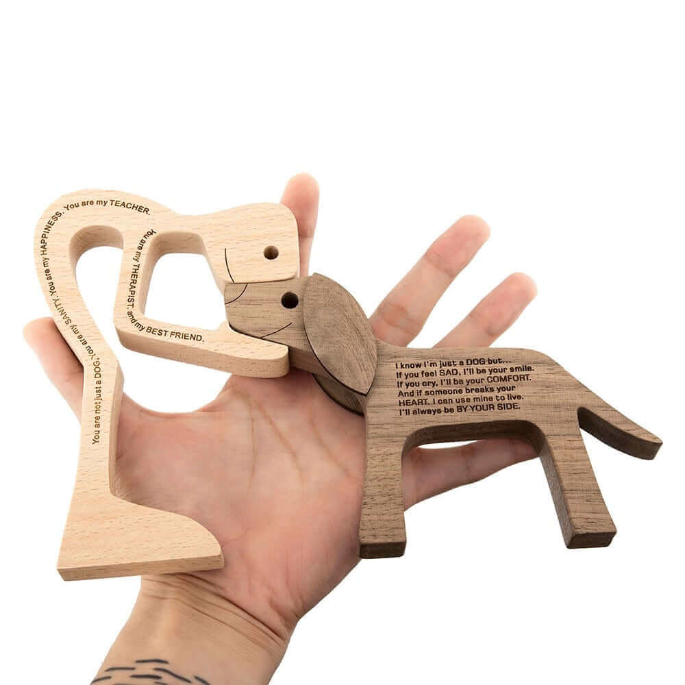 Deense Houten Dieren Ornamenten
