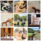 Deense Houten Dieren Ornamenten