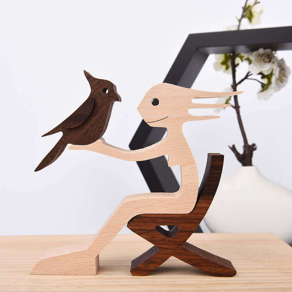 Deense Houten Dieren Ornamenten