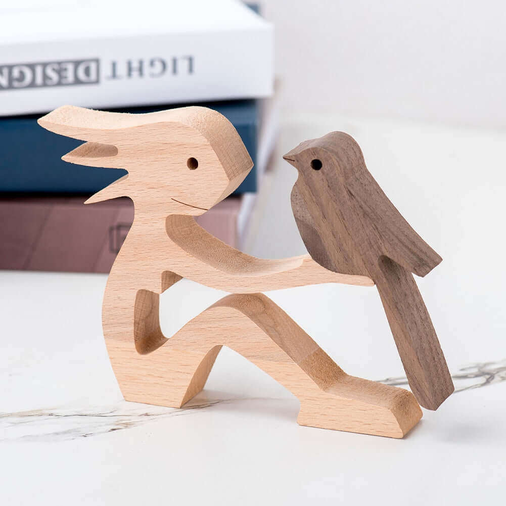Deense Houten Dieren Ornamenten