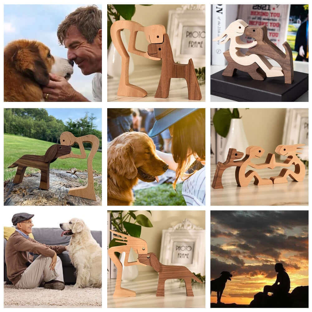 Deense Houten Dieren Ornamenten