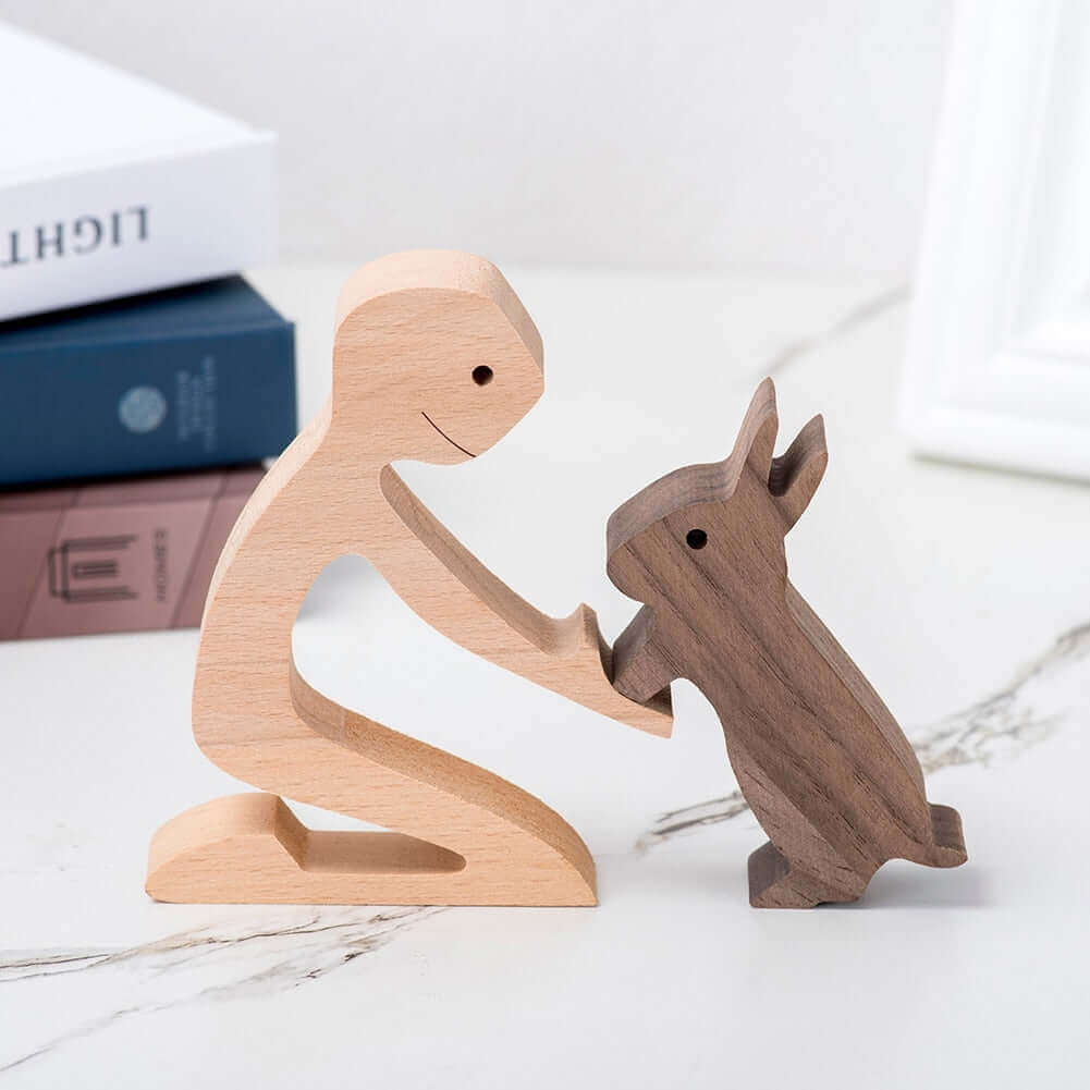 Deense Houten Dieren Ornamenten