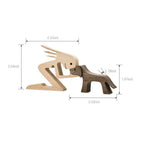 Deense Houten Dieren Ornamenten