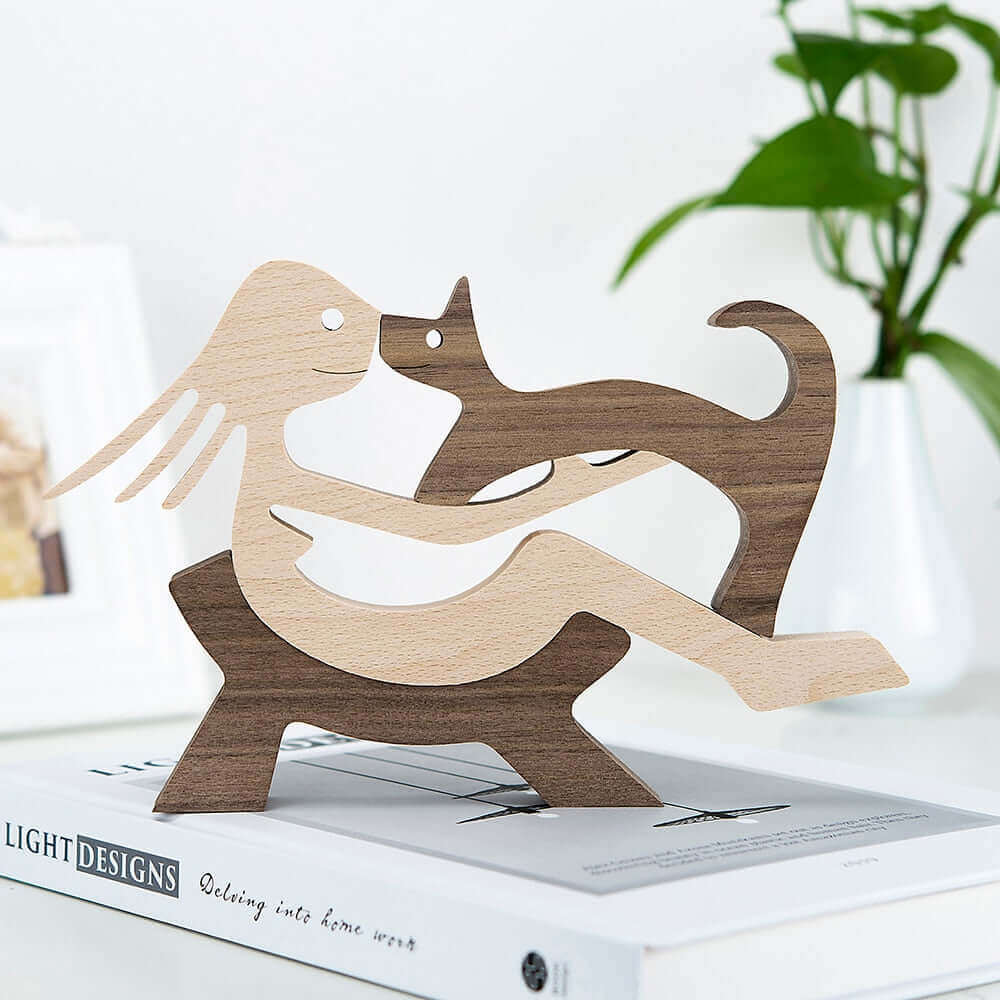 Deense Houten Dieren Ornamenten