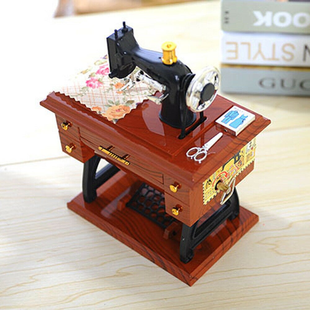 Mini Craft Retro Naaimachine Decor