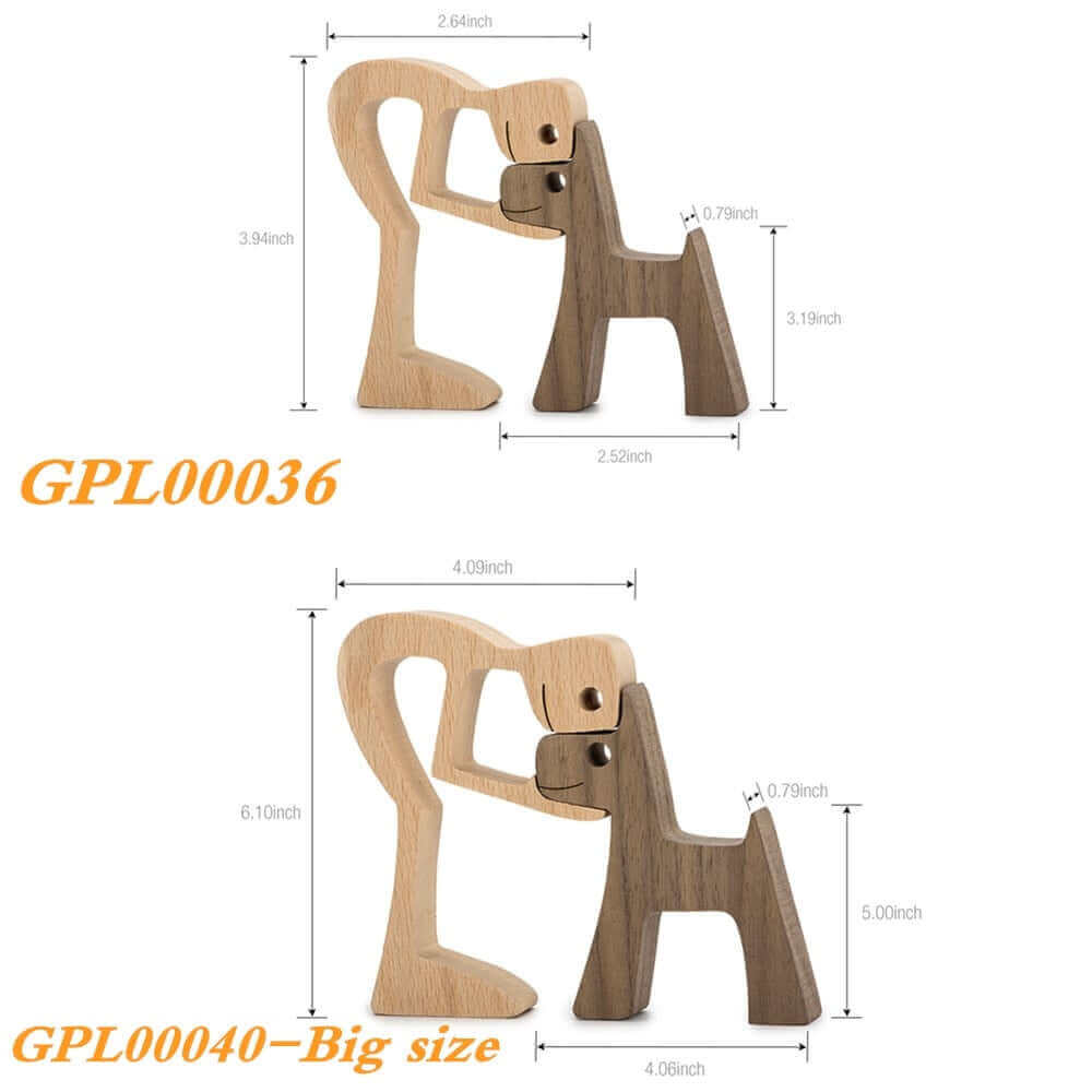 Deense Houten Dieren Ornamenten