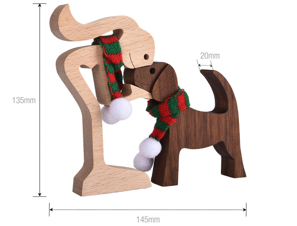 Deense Houten Dieren Ornamenten