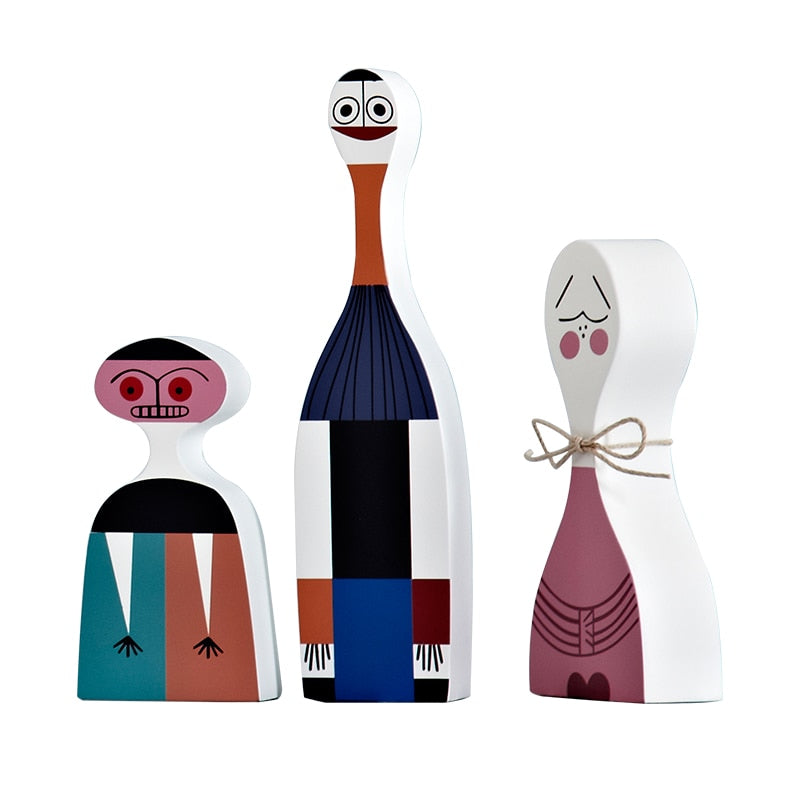 Huisdecoratie Woonkamer Kawaii Accessoires Beeldhouwwerken & Figuren Karaktervormen Schattig Hout Handgemaakt Europa Huishoudelijke Artikelen