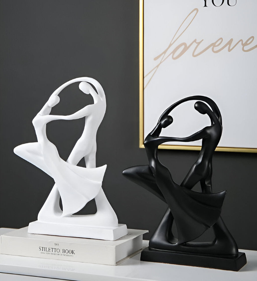 SwayDuo | Moderne dansharsen sculptuur