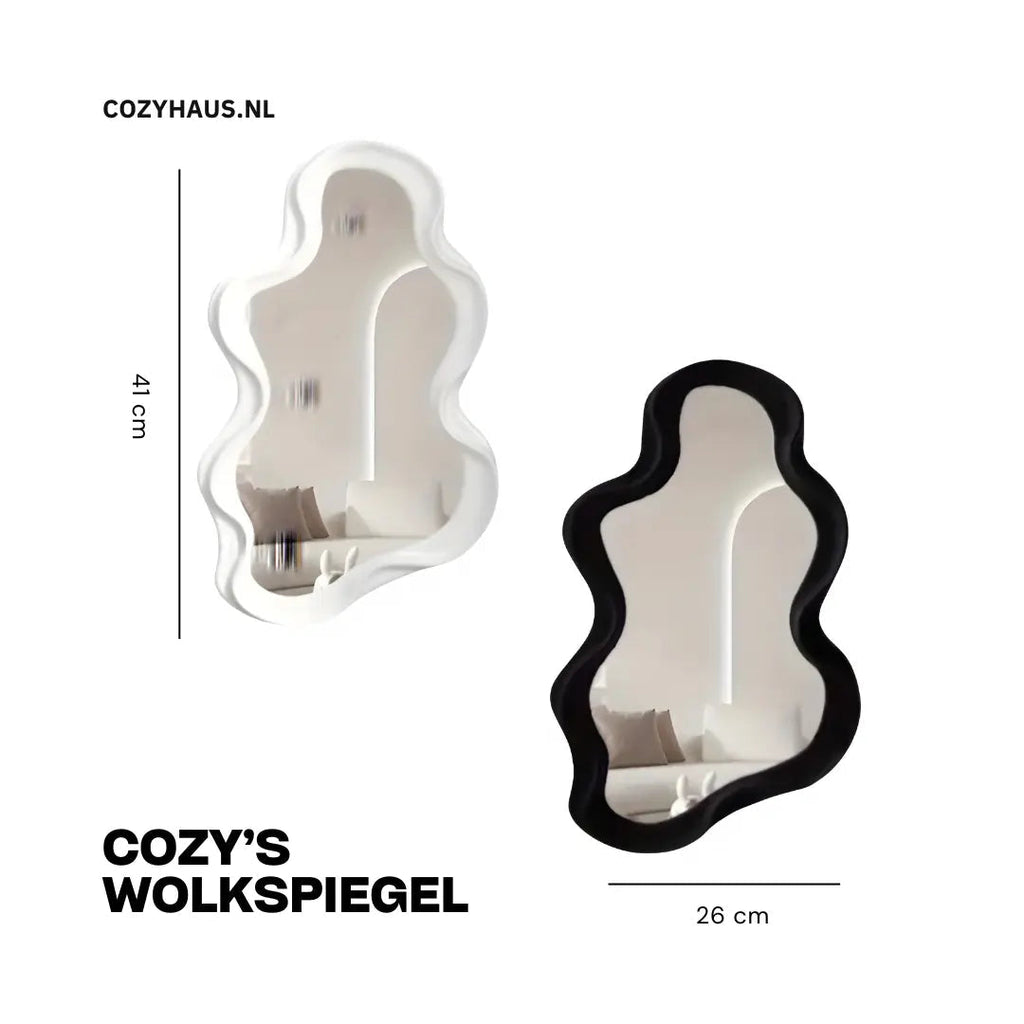 Troscana | Nordic - Wolkvormige Spiegel