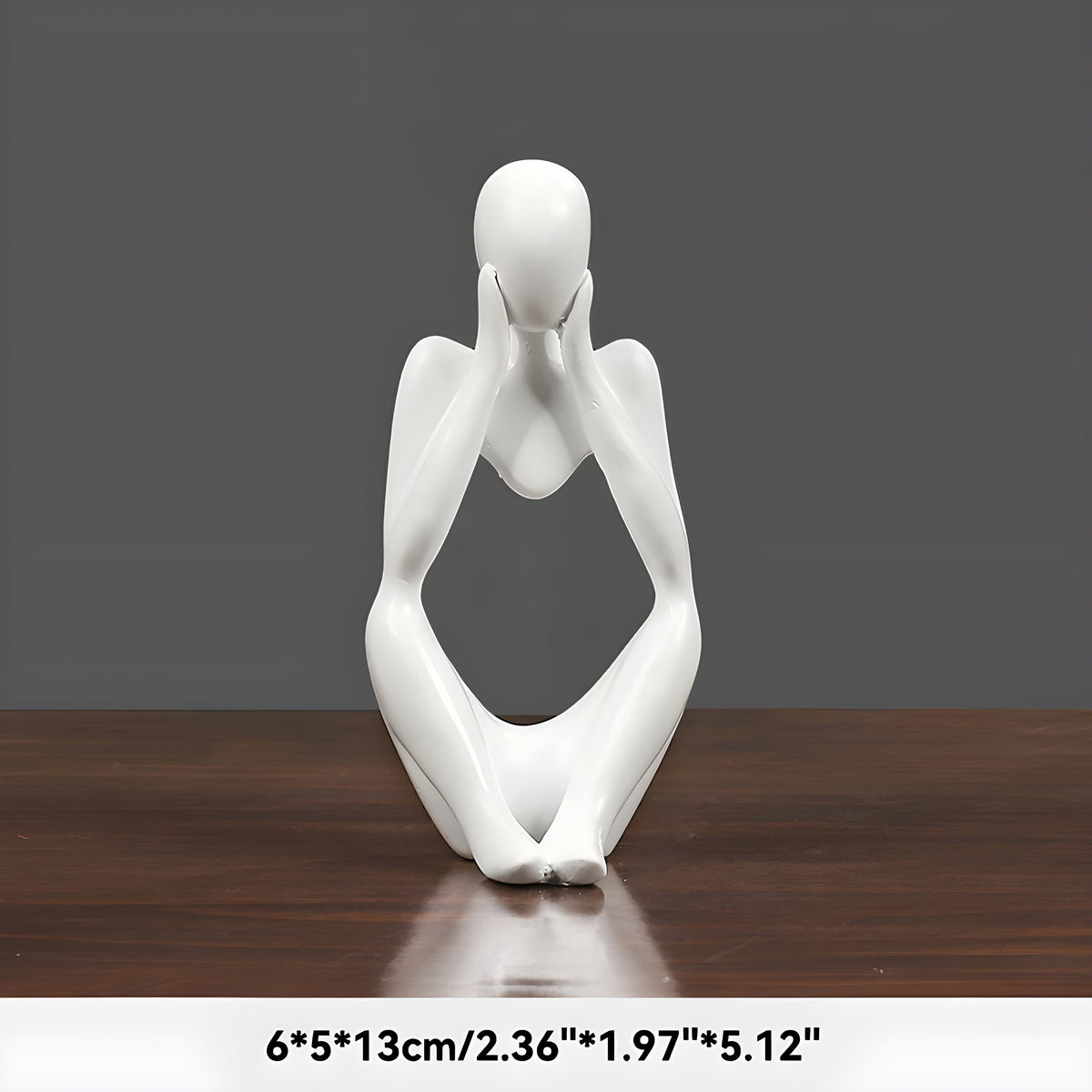 Abstract Thinker Beeldhouwwerk Huishouddecor