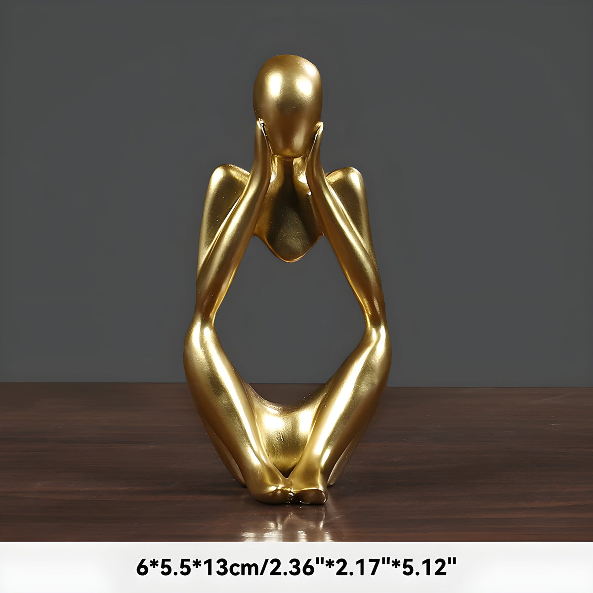 Abstract Thinker Beeldhouwwerk Huishouddecor