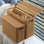Decoratieve Rieten Opbergdoos