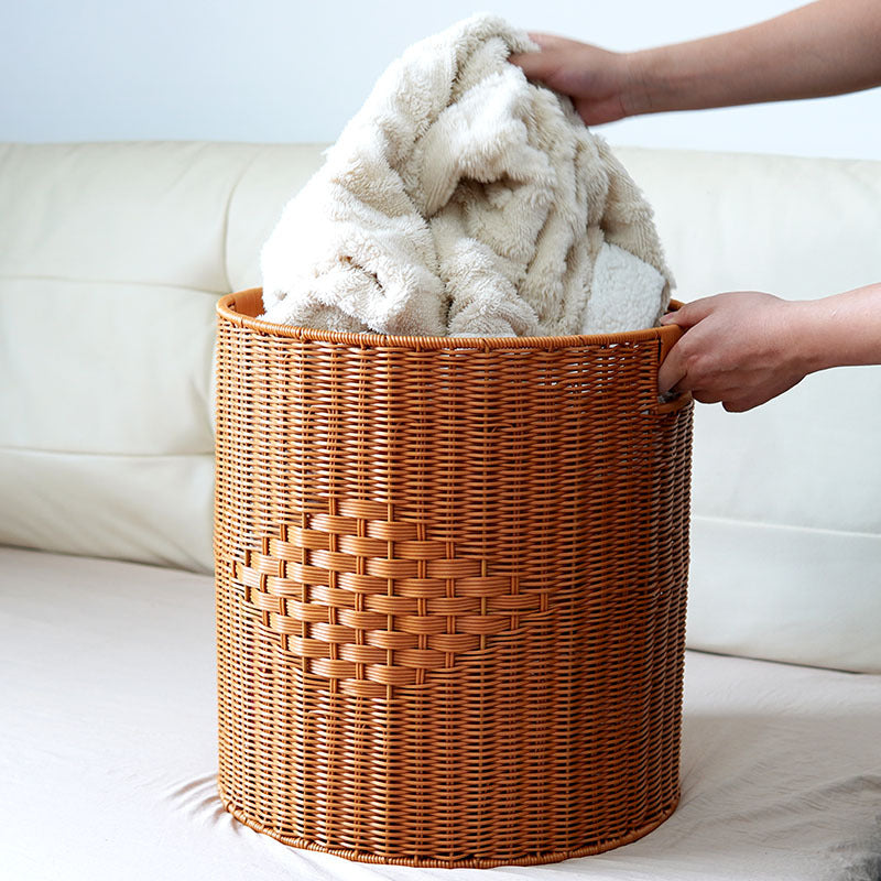 Opbergdoos Gemaakt Van Gewoven Materiaal