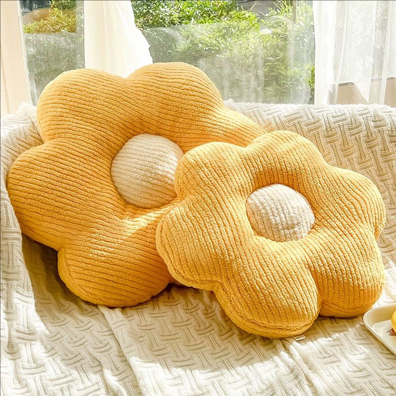 Bloemvormig knuffelkussen Troscana