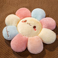 Plush flower-shaped cushion Troscana