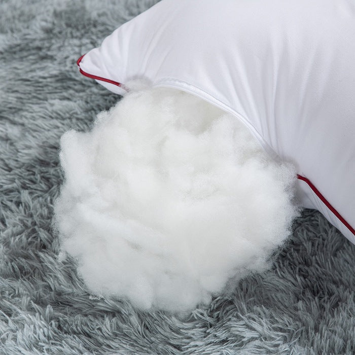 Premium vierkante kusseninzetten met piping en hypoallergene holvezel vulling Troscana