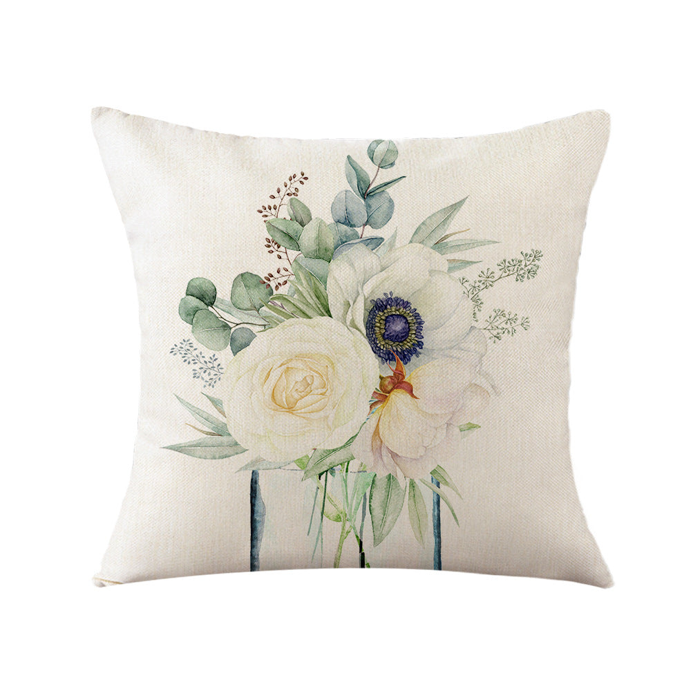 Elegante Kussensloop met Bloemenontwerpen Troscana