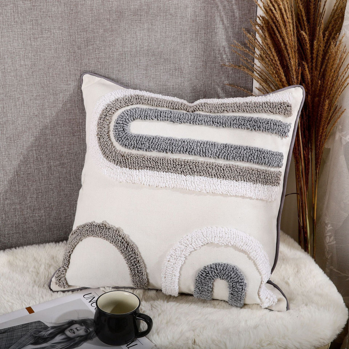 Artistieke decoratieve kussensloop Troscana