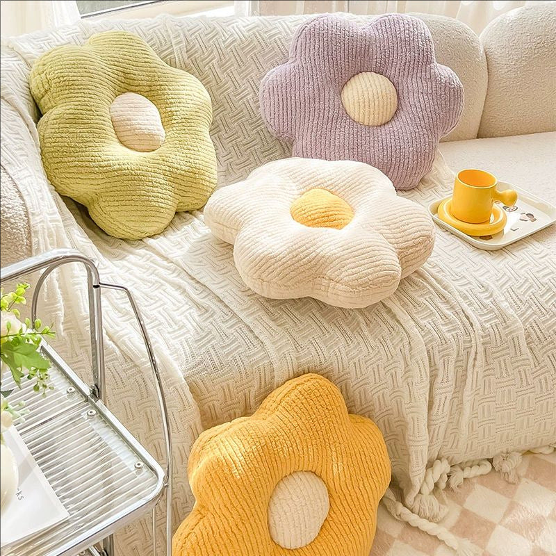 Bloemvormig knuffelkussen Troscana