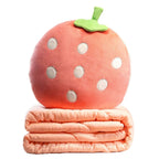 Pluche kussen in fruitig ontwerp Troscana