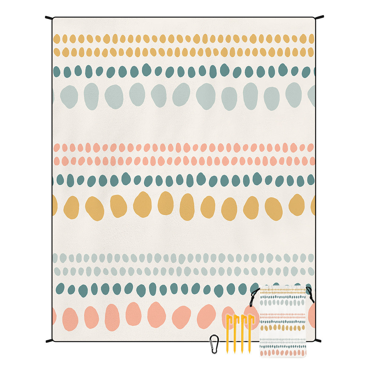 Geometric Print Tapestry Troscana