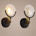Bewapende Wandlamp Traditioneel Metaal 29,2 cm / 61 cm Breed 1 Kop Zwart Wandlamp Fixture met Ronde Frosted Glas Deco